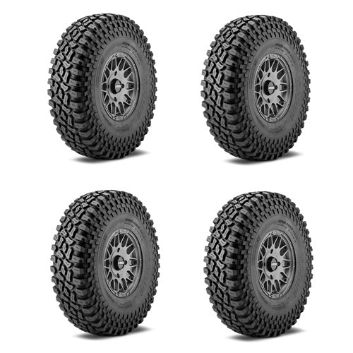 AT Incursion Tire & Wheel Kits on Hellfire Titanium Wheels