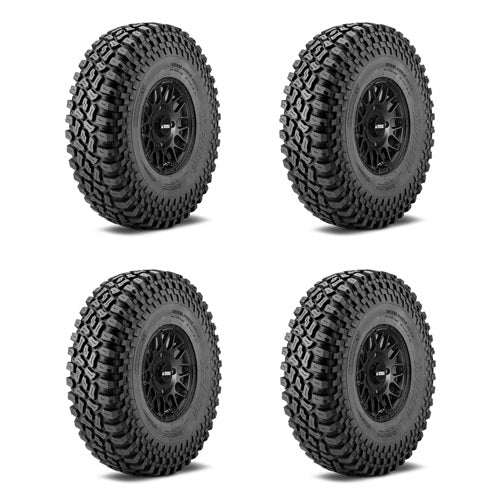 AT Incursion Tire & Wheel Kits on Hellfire Black Wheels