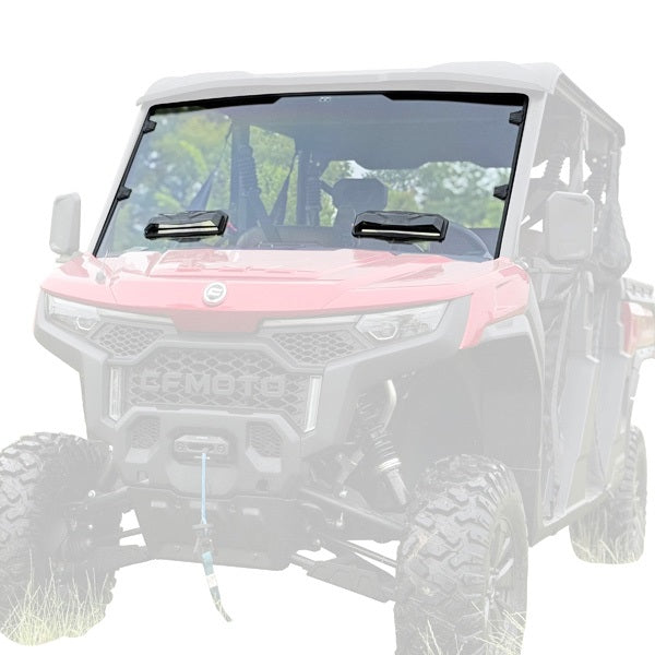 CFMOTO U10 Pro Toolless Vented Windshield