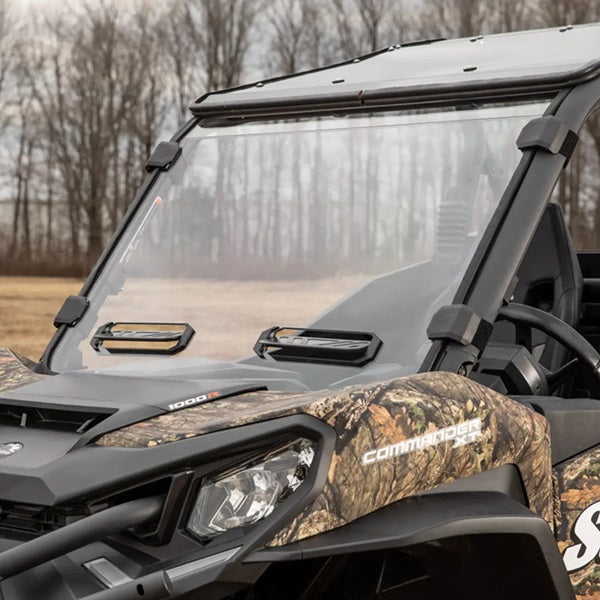 SuperATV Can-Am Commander 1000R Vented Windshield (2021+)