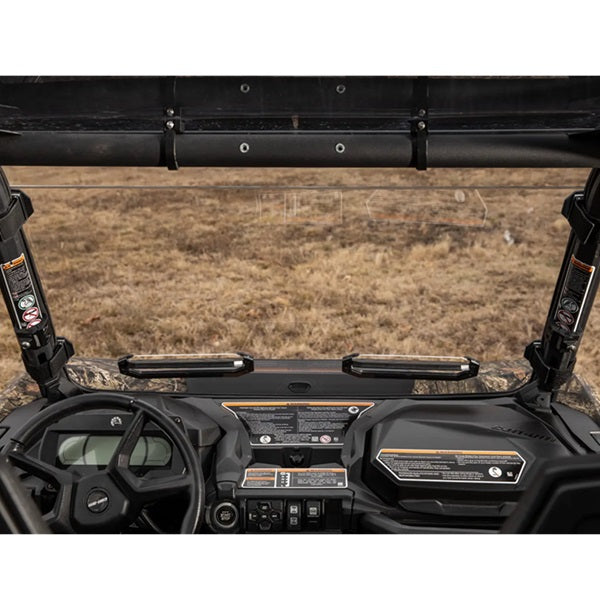 SuperATV Can-Am Commander Max Vented Windshield (2021+)