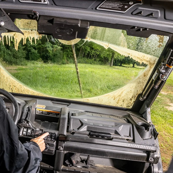 Can-Am Defender HD8 MaxDrive Power Flip Glass Windshield