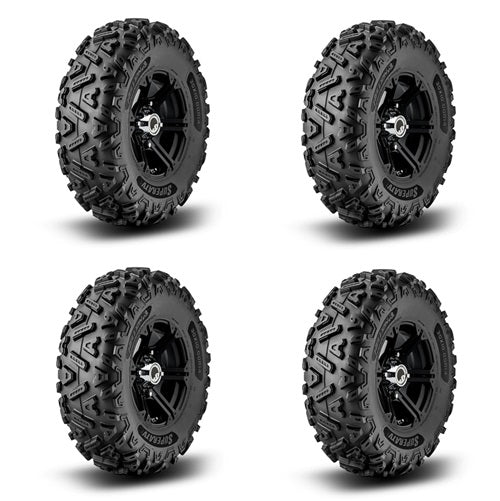 Hellion Tire & Wheel Kits Bandit Black Wheels