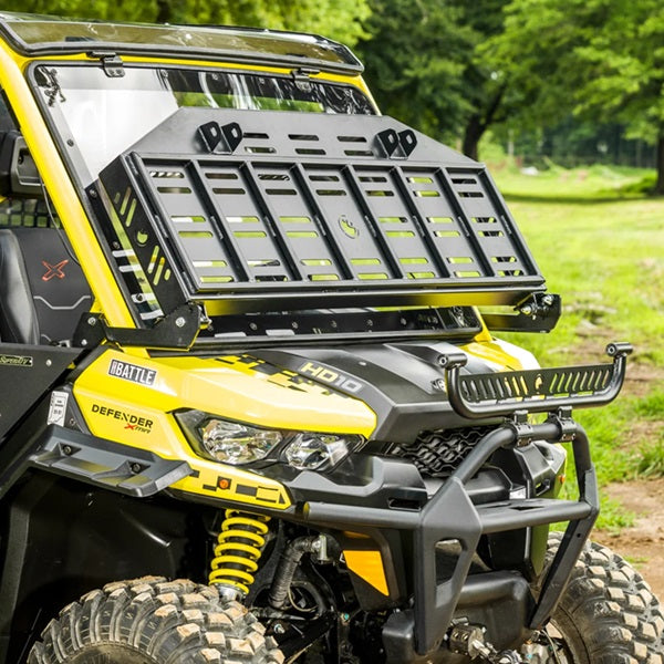 SuperATV Can-Am Defender Hood Rack Charlie Open