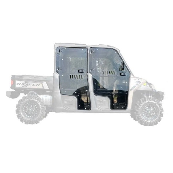 SuperATV Polaris Ranger XP 900 Crew Cab Enclosure Full Doors Vented
