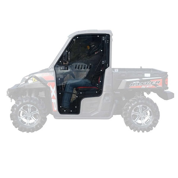 SuperATV Polaris Ranger XP 900 Cab Enclosure Doors Vented