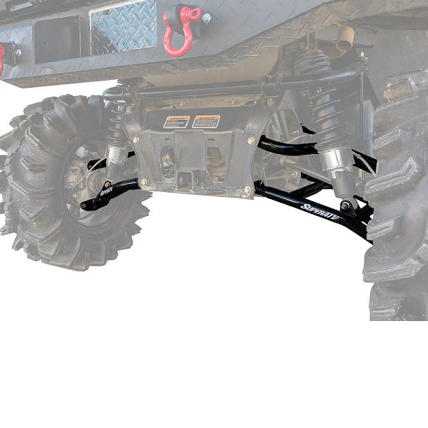 SuperATV Can-Am Defender HD7 Max Rear A-Arms - High Clearance 2" Offset