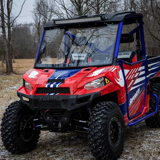 SuperATV Polaris Ranger XP 900 High Lifter Front A-Arms - High Clear 2