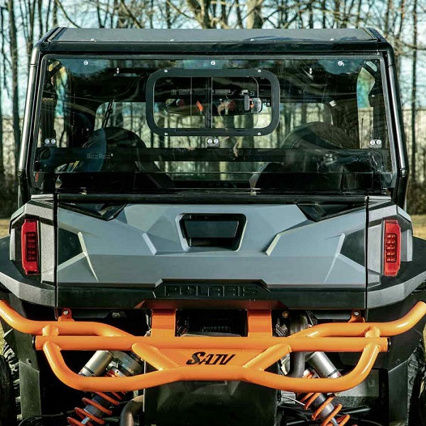 SuperATV Polaris General XP 1000 Sliding Rear Windshield On