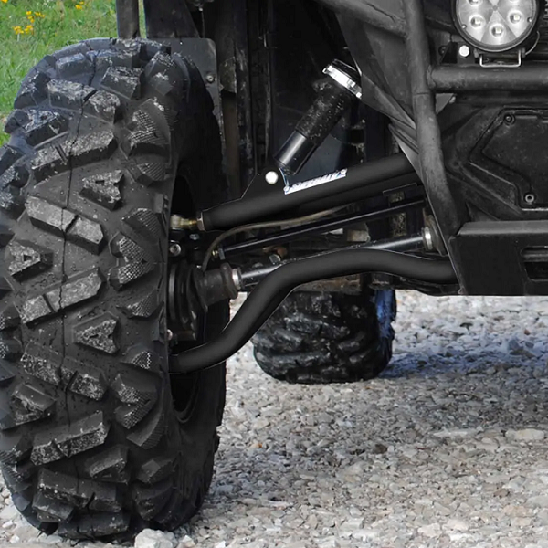 SuperATV Polaris RZR S 800 Front A-Arms High Clearance Fwd Offset