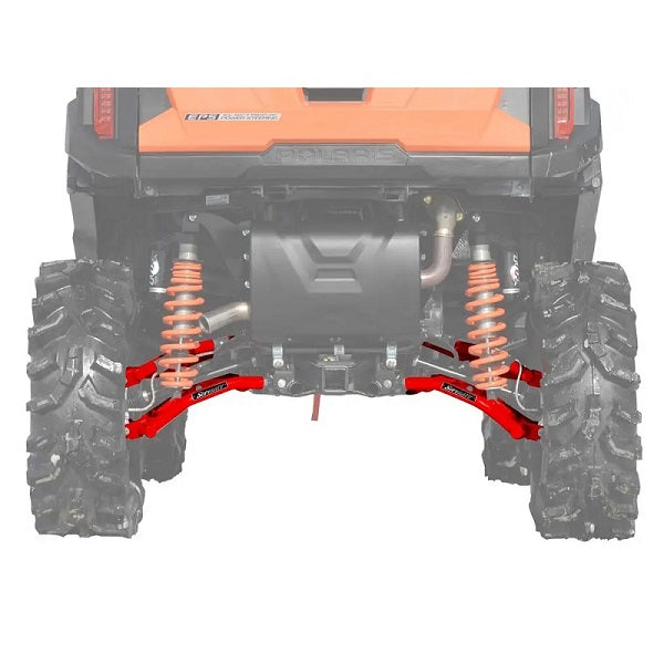 SuperATV Polaris RZR S 900 Rear A-Arms (2016-20) - Red