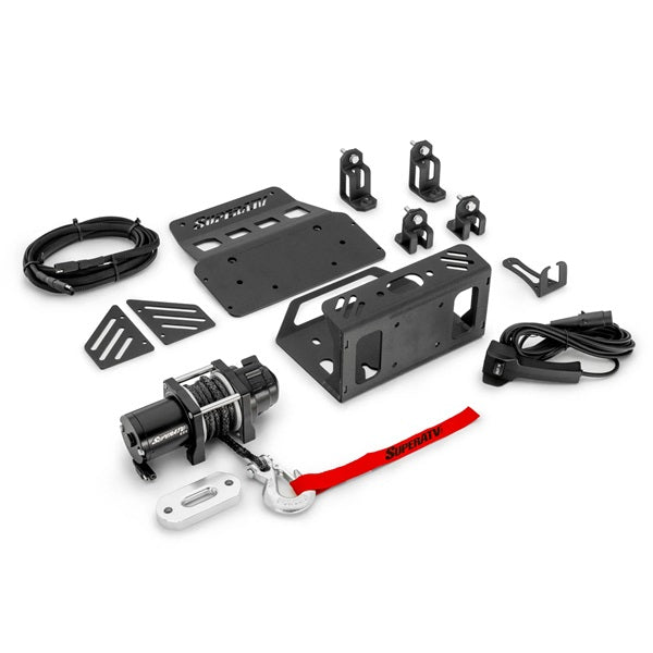 SuperATV Kawasaki Mule Pro Bed Winch Kit