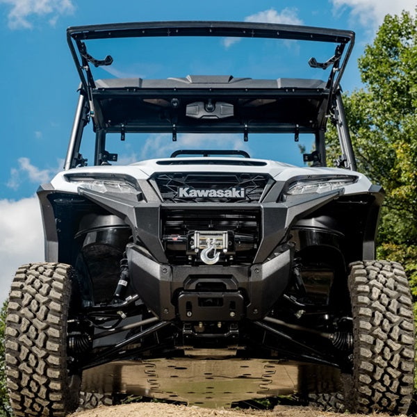 SuperATV Kawasaki Ridge Flip Up Windshield