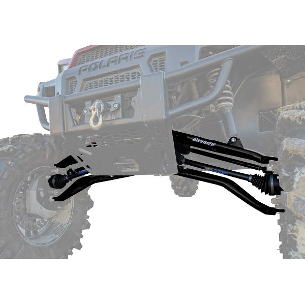SuperATV Polaris Ranger XP 900 Front A-Arms - High Clear 2