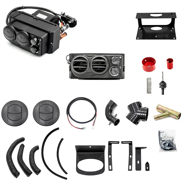 SuperATV Polaris Ranger Crew Cab Heater Front & Rear