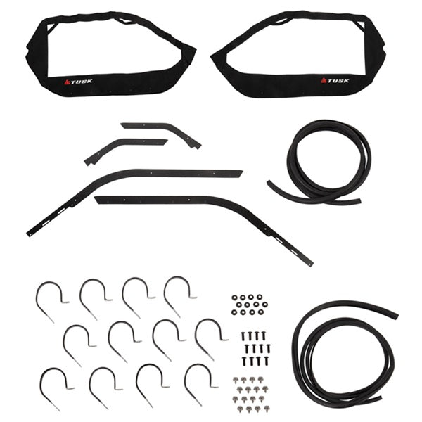 Tusk Zipperless Upper Door Kit | Kawasaki KRX 1000 | 2 Door