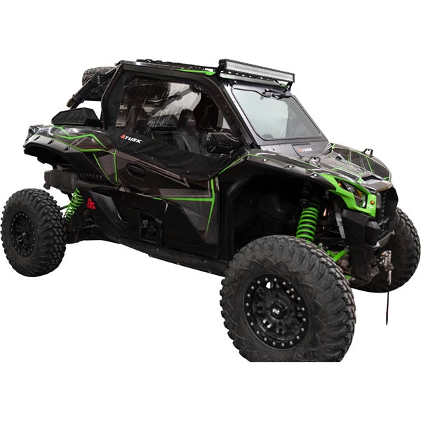 Tusk Zipperless Upper Door Kit | Kawasaki KRX 1000 | 2 Door