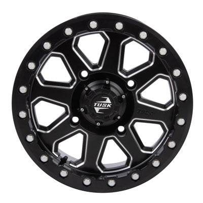 Tusk Uinta Black Milled Beadlock Wheels