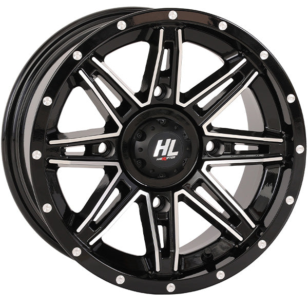 High Lifter HL22 Gloss Black & Machined Wheels