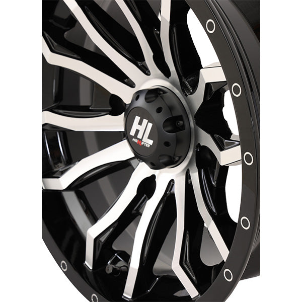 High Lifter HL21 Gloss Black & Machined Wheels - 14x7