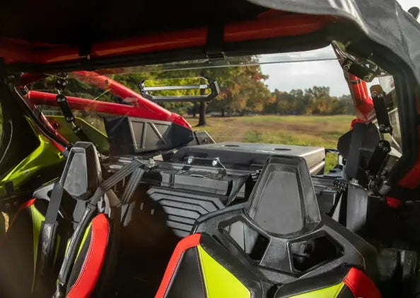 SuperATV Enclosure Upper Doors Vented Rear Window for Polaris RZR Pro R Models
