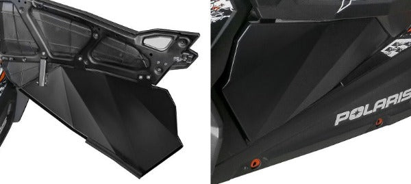 Rival Lower Door Inserts for Polaris RZR S 1000 Open Closed