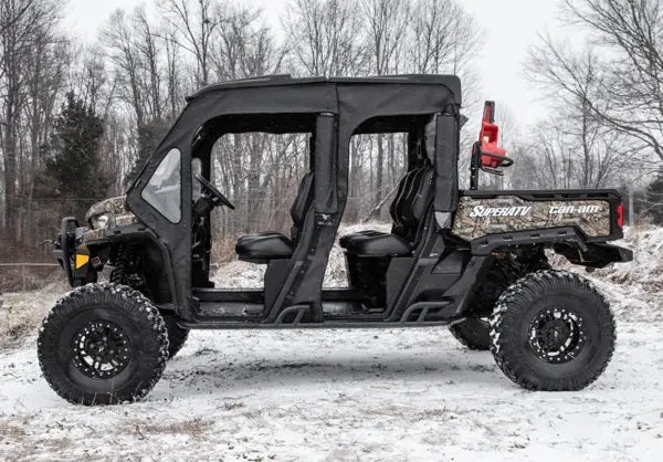 SuperATV Primal Soft Cab Enclosure Doors Can Am Defender HD8 Max Models