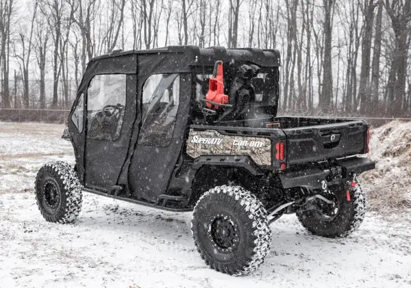 SuperATV Primal Soft Cab Enclosure Doors Can Am Defender Max HD10 Models