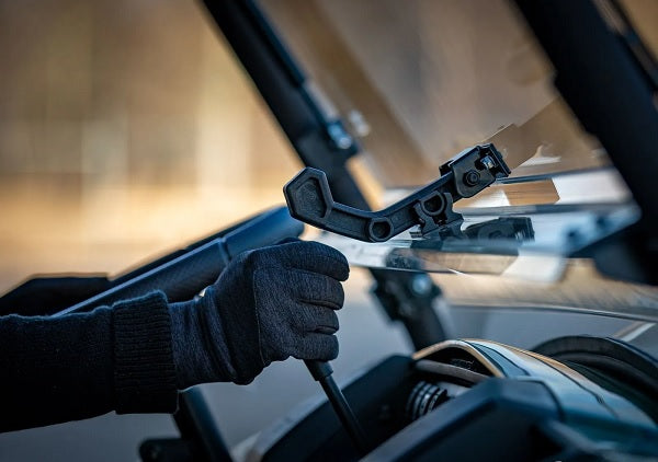 Kawasaki Mule MX Flip Up Full Windshield