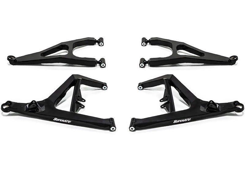 SuperATV RZR XP 1000 High Clearance Boxed A Arms