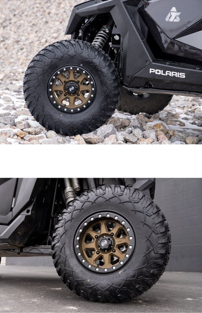 Tusk Uinta Bronze Beadlock UTV Wheels