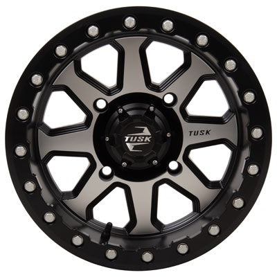 Tusk Uinta Machined & Black Beadlock Wheels