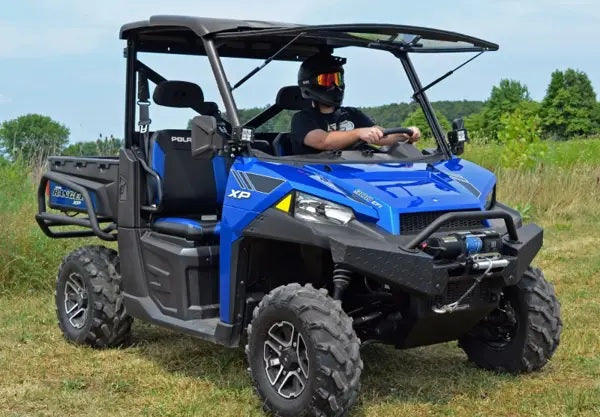 POLARIS RANGER XP 1000 SCRATCH RESISTANT FLIP UP WINDSHIELD