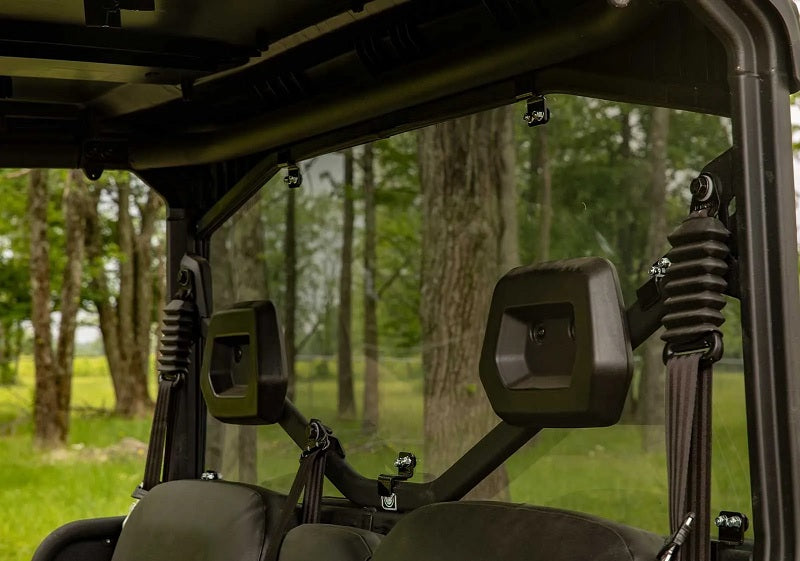 SuperATV Can Am Defender Max Rear Tinted Windshields