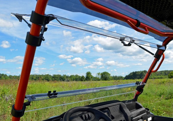 SuperATV Kawasaki Mule Pro FXT Flip Up Windshield