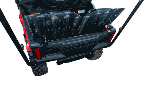 Seizmik X10D Honda Pioneer 1000-5 Cargo Bed Extender Anamated