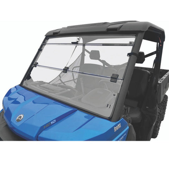 QuadBoss Windbreak Can-Am Defender Folding Windshield
