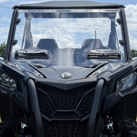 Seizmik Toolless Versa-Vent Windshield for Can-Am Maverick Trail