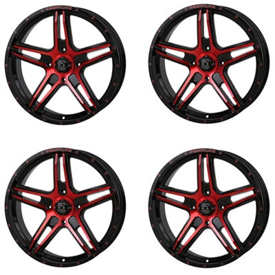 Frontline 505 Dynamic Red Wheel Set