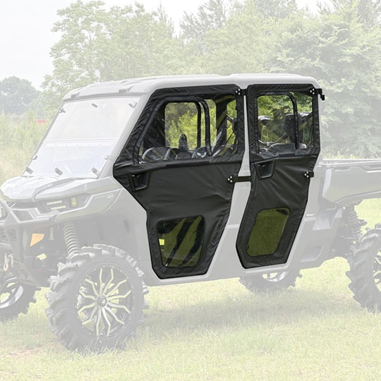 
                  
                    Seizmik Can-Am Defender Max Framed Soft Doors (2022-24)
                  
                