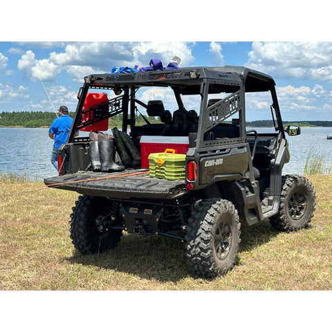 Seizmik Can-Am Defender Full Height Bed Rack - 2 Door Model