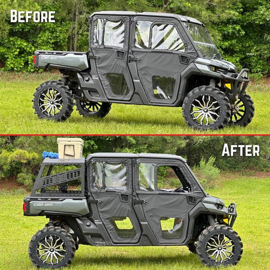 
                  
                    Seizmik Can-Am Defender Full Height Bed Rack Compare
                  
                