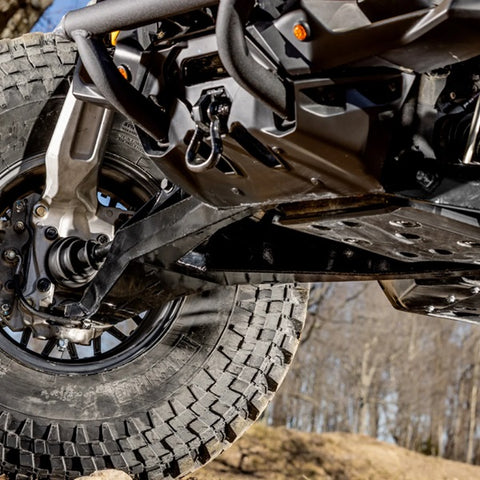 Can-Am Maverick R Sidewinder Front A-Arms Under View