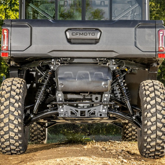 
                  
                    SuperATV CFMOTO UForce U10 Pro Atlas Pro Rear Offset A-Arms Closeup
                  
                