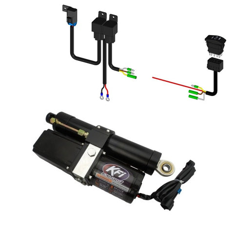KFI ACT203 UTV Plow Actuator | 12V Electric Hydraulic Turn with 106940 Harness