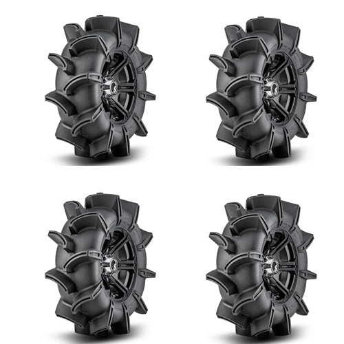 
                  
                    Assassinator Tire Wheel Kits mounted on Bandit Black Wheels
                  
                