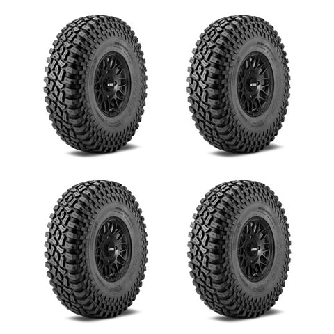 AT Incursion Tire & Wheel Kits on Hellfire Black Wheels