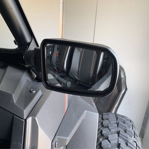 
                  
                    WD Electronics UTV Side View Mirrors On
                  
                