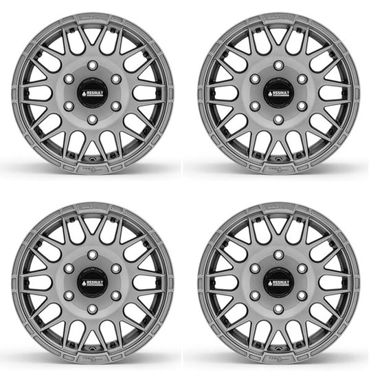 
                  
                    Assault Industries Hellfire Beadlock Wheels - Matte Titanium Set 6/5.5
                  
                