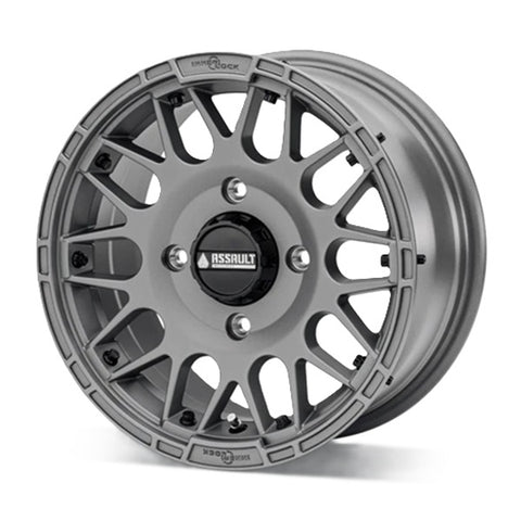 Assault Industries Hellfire Beadlock Wheel Matte Titanium